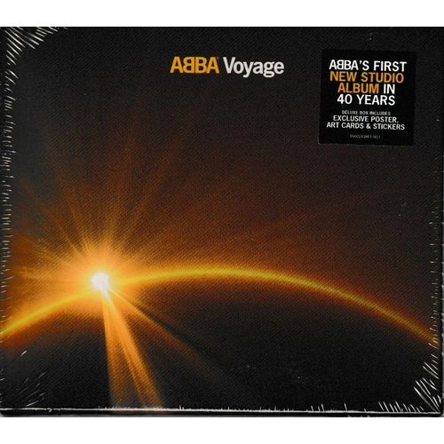 Abba Voyage. 1 Cd De 10 Titres Style: Pop Euro-Dance & Pop-Rock Disco (P) 2021 1221 Ab Polar Music  Universal Made In The E.U. By Universal Netherlands Box-Set Coffret Poster Cards Stickers New