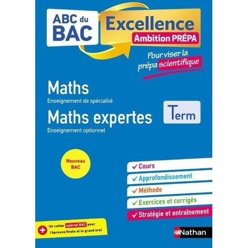 Mathmatiques, Maths Expertes Tle    Format Grand Format 