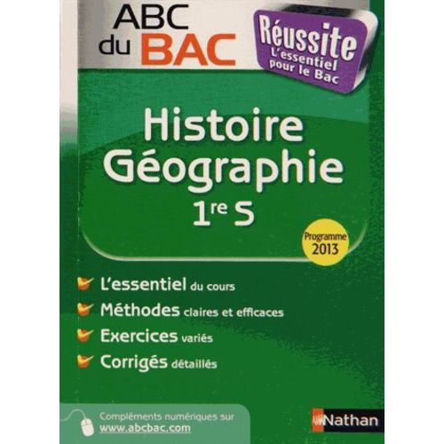 Histoire Gographie 1re S   de Gicquel Guillaume  Format Beau livre 