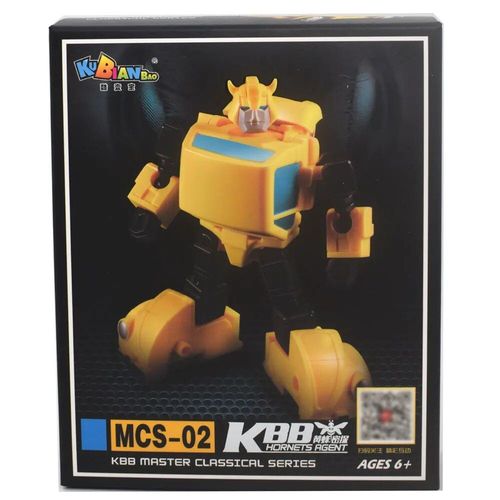 Abeille Avec Bote - Kbb Transformation Bee Mcs-02 Mcs02 G1 Gt-05 Gt05 Op Commander Camion Mode Mini Pocket Action Figure Robot Boys Toys