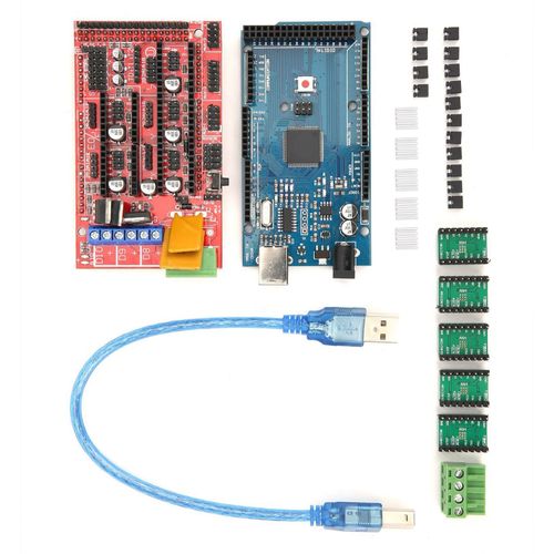 Accessoire d'imprimante 3D, panneau de commande LCD, Module A4988, Terminal de bloc en aluminium