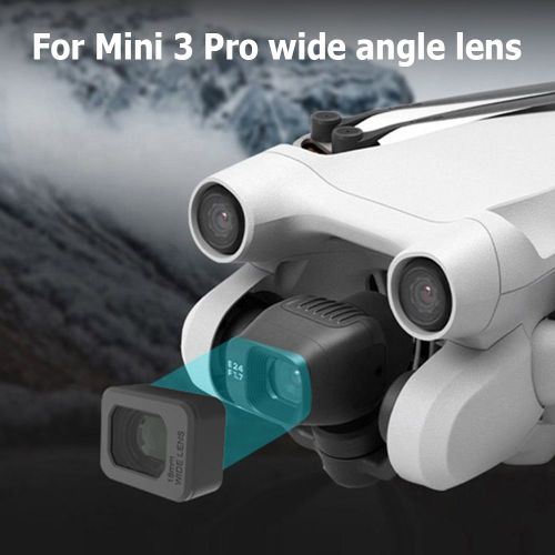 Accessoires De Drone De Filtre D'objectif Externe Portable, Conception De Boucle D'objectif Ultra Grand Angle Pour Dji Mini 3 Pro