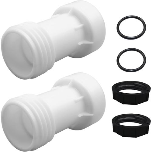 Accessoires De Rservoir - Aqsacokiya - 2 Adaptateurs Ibc S60 X 6 - Rallonge - Connecteur Ibc Pour Rservoir D'eau De Pluie