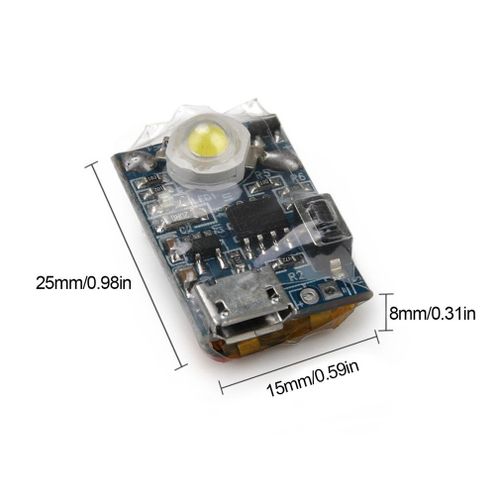 Accessoires De Scurit Nocturne, Lumires De Vol De Drone  Piles, Autocollant Magique De Remplacement, Petite Lampe Stroboscopique Flash Led Pour Dji Spark
