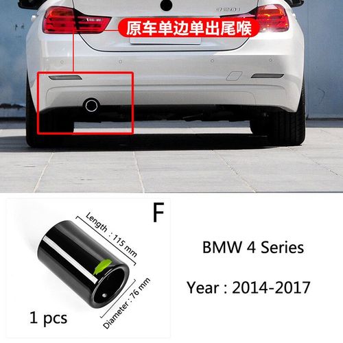 Accessoires Pour Bmw Srie 1 2 3 4 5 7,Bronch3ightf20 F22 F30 F32 F34 F10 F48 G30 G11,Tuyaux De Silencieux D'accs De Voiture,Tuyau Arrire Modifi - Type F Type