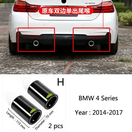 Accessoires Pour Bmw Srie 1 2 3 4 5 7,Bronch3ightf20 F22 F30 F32 F34 F10 F48 G30 G11,Tuyaux De Silencieux D'accs De Voiture,Tuyau Arrire Modifi - Type H Type