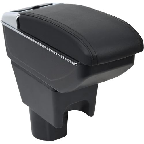 Accoudoir Convient Pour Dacia Duster I 2010-2015 Noir Accoudoirs Avec Compartiment De Rangement Central Console Organ Ur Et Porte Boisson[Q1695]