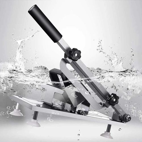 Acier Inoxydable Manuel Surgel Viandes Trancheuse Mouton Jambon Boeuf Coupe-Boeuf Machine De Dcoupe Fournitures De Cuisine Nouveau