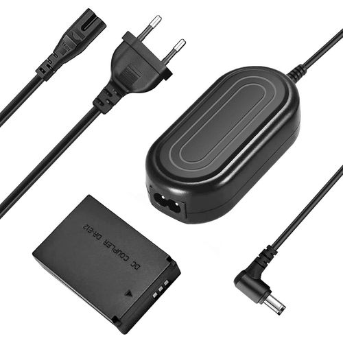 ACK-E12 Adaptateur secteur de remplacement 7.4V 2A DR-E12 Kit coupleur CC pour appareils photo numriques sans miroir Canon EOS M,EOS M2,EOS M10,EOS M50,EOS M100.[X172]