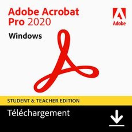 Acrobat Pro 2020 - Etudiant/Professeur