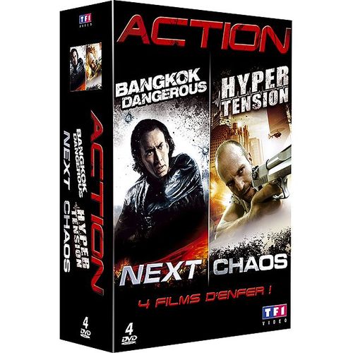 Action - Coffret : Bangkok Dangerous + Hyper Tension + Next + Chaos - Pack