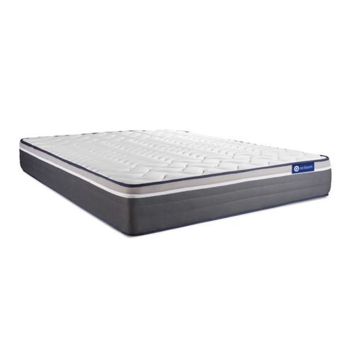 Actisom Matelas 200x200 Ressorts Ensachs + Mmoire De Forme Maxi paisseur 7 Zones De Confort