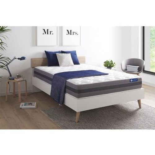 Actisom Matelas Latex Et Mmoire De Forme 200x200 Cm Maxi paisseur 5 Zones De Confort