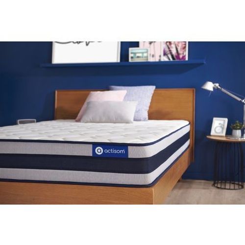 Actisom Matelas Ressorts Ensachs Et Mmoire De Forme Actiflex Ergo 90x190 Cm Maxi paisseur 5 Zones De Confort