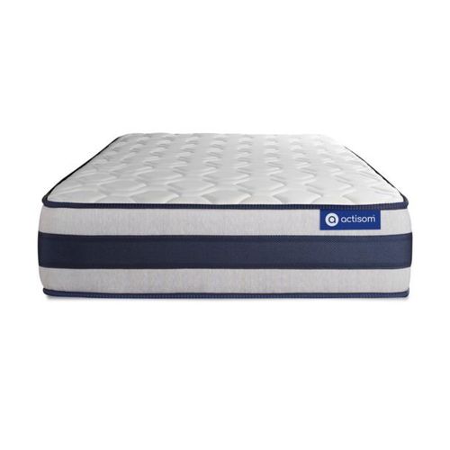 Actisom Matelas Ressorts Ensachs Et Mmoire De Forme Actiflex Ergo 90x200 Cm Maxi paisseur 5 Zones De Confort