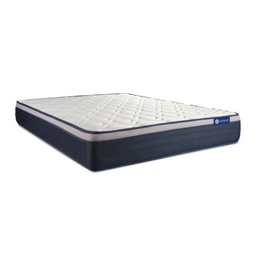 Actisom Matelas Ressorts Ensachs + Mmoire De Forme Actiflex Max 140x190 Cm Maxi paisseur 7 Zones De Confort