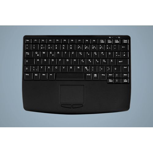 Active Key AK-4450-GFU Tastiera Industriale Wireless RF Nera con Touchpad Resistente