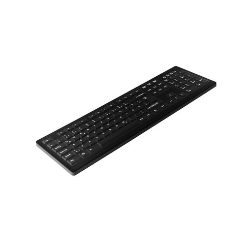 Active Key AK-C8100 Tastiera Full-size USB Nera IP68 per Uso Medico Resistente