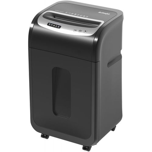 Activejet Ash-2502c Destructeur De Papier Destruction Croise 60 Db 22,8 Cm Noir, Argent