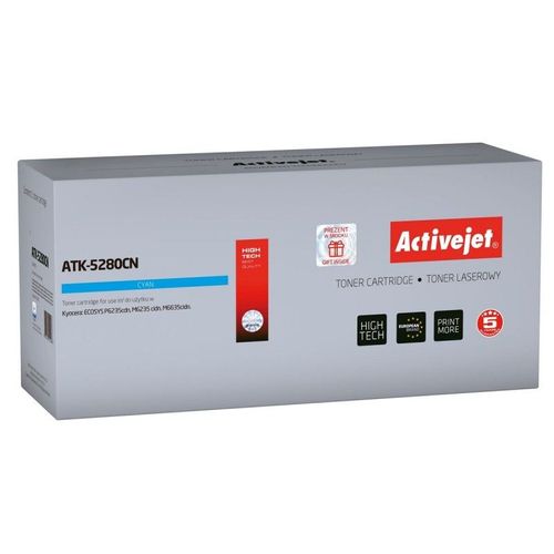 Activejet Cartouche Toner Atk-5280cn (kyocera Remplacement Tk-5280c S