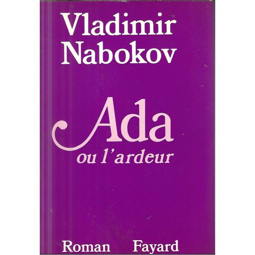 Ada Ou L'ardeur Nabokov   