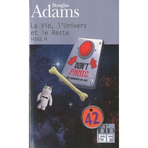 H2g2 Le Guide Du Voyageur Galactique - Tome 3 - La Vie, L'univers Et Le Reste    Format Poche 
