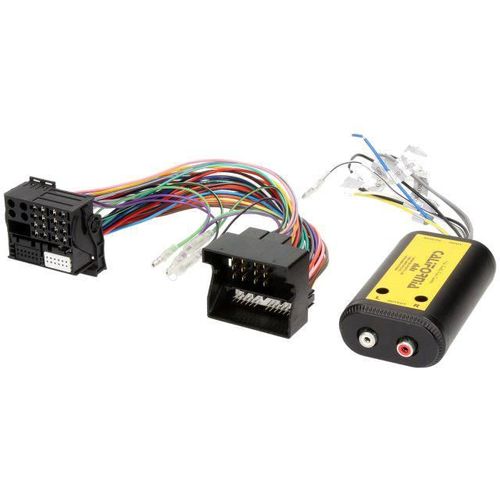 Adaptateur Ajout Ampli Sur Systeme Origine - Fakra 2 Canaux Et Remote - Bmw Ford Mercedes Seat Skoda Vw