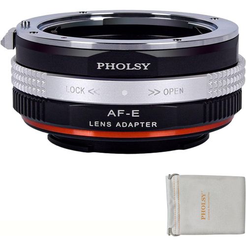 Adaptateur Avec Bague De Contrle Des Ouvertures Pour Objectifs Sony A/Minolta Af Et Appareil Photo Sony E Mount, A1 A9-Ii, A7S Iii/Ii, A7R V/Iv/Iii/Ii, A7R A7C A7 Iv/Iii/Ii, A6600[GOP6256212]