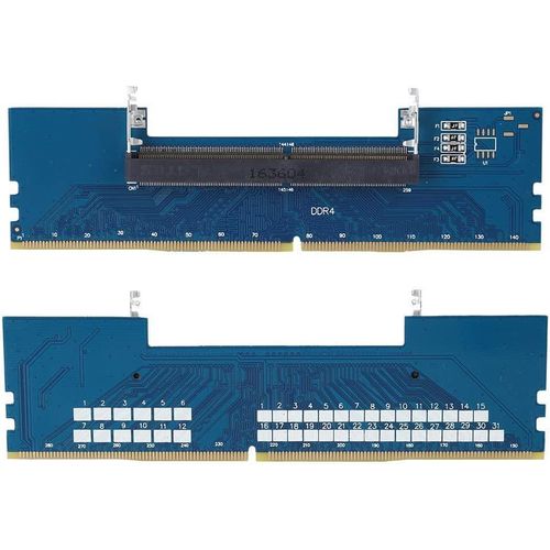 Adaptateur convertisseur de carte mmoire DDR4 SO-DIMM vers ordinateur de bureau DIMM,Adaptateur de RAM pour ordinateur portable professionnel portable pratique,Adaptateur de mmoire RAM remplacement