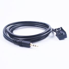 Adaptateur d'entrée Audio CD 6000 AUX, outil de câble de connexion pour  Ford Focus Mondeo Fusion Car Jack 3.5mm