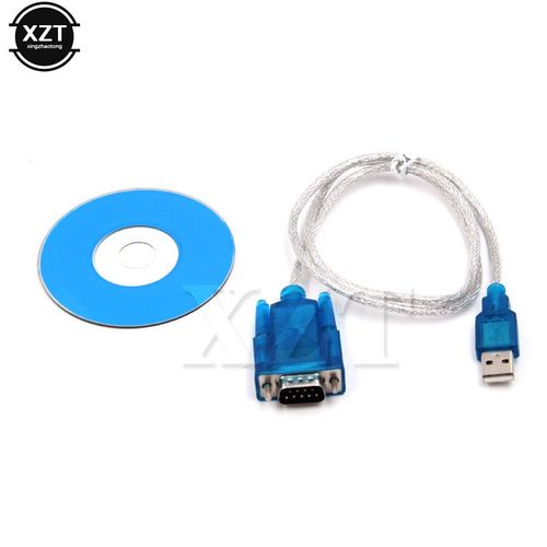 Adaptateur de cble CH340 USB vers Port COM RS232, haute qualit, 1 pice, PDA srie 9 broches DB9, compatible avec Windows Vista/7/8
