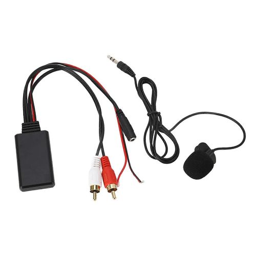 Adaptateur de cble RCA Bluetooth AUX Module 2 avec les mains ? Microphone gratuit pour Alpine pour Pioneer