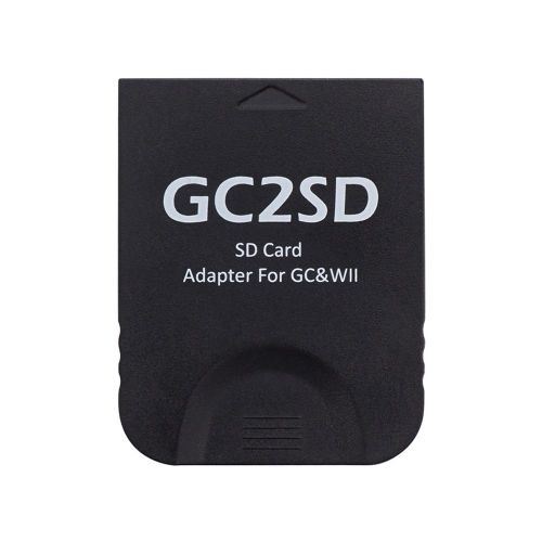 Adaptateur De Carte Mmoire Pour Console De Jeu Vido Rtro, Micro Plug And Play, Nintendo Gamecube, Ngc Et Wii, Gc2sd