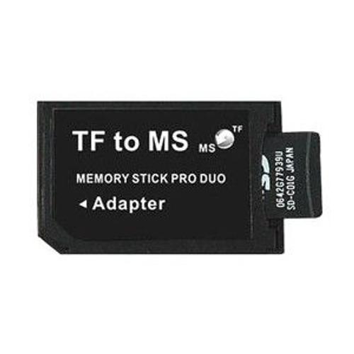 Adaptateur De Carte Microsd/Microsdhc  Memory Stick Pro Duo (Compatible Psp)