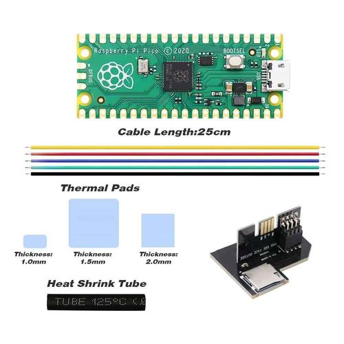 Adaptateur De Carte Sd Pour Gamecube Sd2ventuelles 2,Carte Raspberry Pi Pico Picoboot Ipl,Remplacement Modchip - Type Picoboot Kit 5
