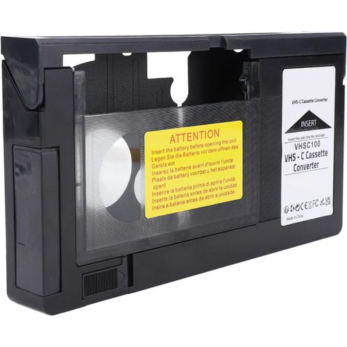 Adaptateur De Cassette Vhs C Pour Cassettes S Vhs C Et S Vhs,Pour Cassettes Vhs C Et Vhs,Etc,Prise En Charge De La Lecture Et De L'Enregistrement[VIT694263]