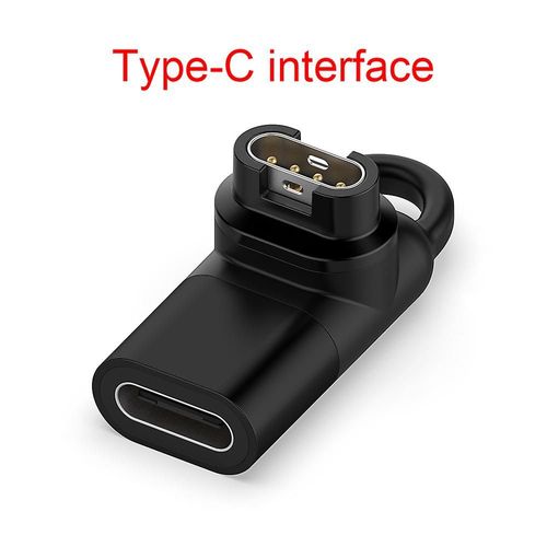Adaptateur De Chargeur Type C/Ios/Micro Usb Femelle Vers 4 Broches Pour Garmin Fenix 7 7x 6 6x/Forerunner 955/Epix 2/Venu 2 Convertisseur De Charge Interface De Type C