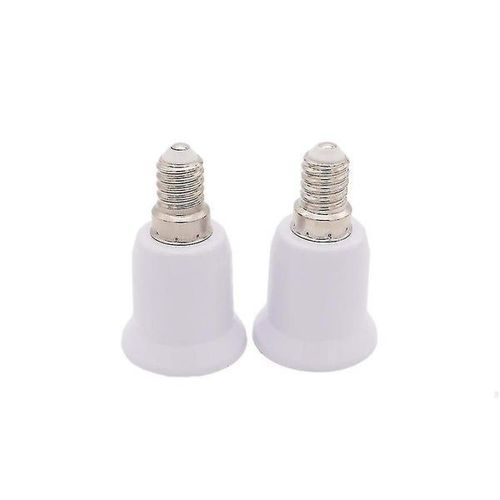 Adaptateur De Douille E14 Vers E27 - Convertit Les Ampoules E27 En Douilles E14, Lot De 4, Compatible Avec Les Ampoules Led Et  conomie D'nergie