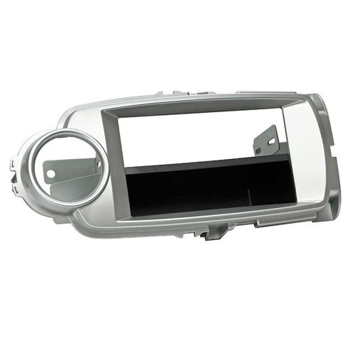 Adaptateur de faade 2-DIN Toyota Yaris 10/2011 gris