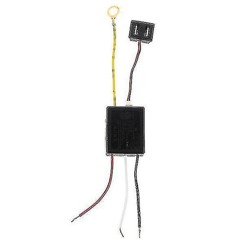 Adaptateur De Lampe De Bureau Usb Avec Interrupteur Tactile  Chargeur 5 V 2,1 A Pour Lampes De Table  Design Noir Durable