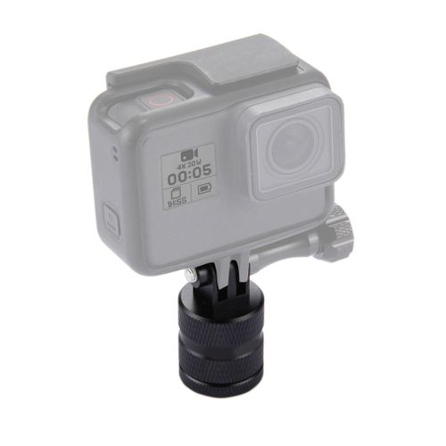 Adaptateur de montage pour trepied de camera d'action 1/4 pouce, rotation a 360, pour GoPro HERO5 4 3+