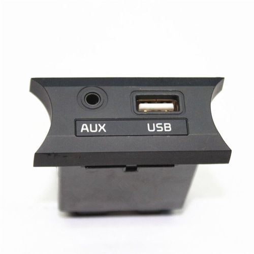 Adaptateur de port de prise pour KIA RIO, prise AUX et USB, 961201W010