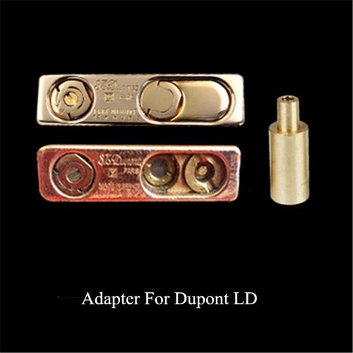 Adaptateur De Recharge De Gaz Pour Dunhill Dupont Et Autres Briquets Or Clbres,Buse En Laiton Gonflable Spciale Rutilisable,Tte En Cuivre,1 Pice - Type For Dupont Ld