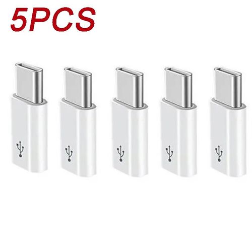 Adaptateur De Type C Vers Micro Usb Et Micro Usb Vers Type C,Connecteur,Chargeur,Convertisseur Pour Xiaomi Redmi Huawei - Type 5pcs Micro To Typec #A