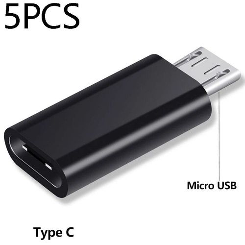 Adaptateur De Type C Vers Micro Usb Et Micro Usb Vers Type C,Connecteur,Chargeur,Convertisseur Pour Xiaomi Redmi Huawei - Type 5pcs Typec To Micro #A