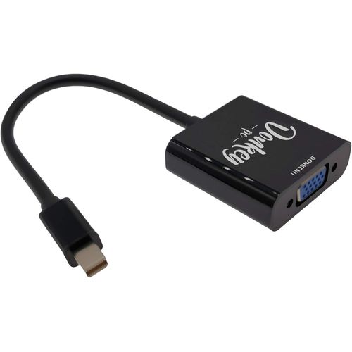 Adaptateur Display Port Vga, 1080P 60Hz Vido Avec Connecteurs Dors Adaptateur Compatible Thunderbolt Vers Vga. Cable Displayport Vga Compatible Pour Pc Thinkpad Surfacepro.[YIN4181547]