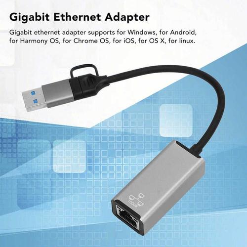 Adaptateur Ethernet Gigabit de carte Pcie, adaptateur USB professionnel Stable pour carte  4 ports
