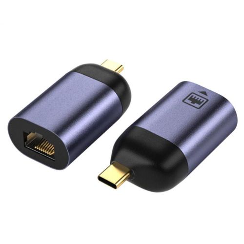 Adaptateur Ethernet USB de type C  RJ45 avec carte rseau, cble Internet de 10  100Mbps Lan pour MacBook, PC Windows, XP 7, 8, 10 LUX