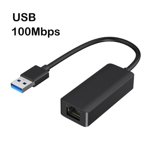 Adaptateur Ethernet USB Type C,1000Mbps,USB 3.0,RJ45,Carte Rseau pour MacPle,PC,Windows,XP,7,8,10,Android,Cble Internet Lan - Type 100Mbps USB 3.0