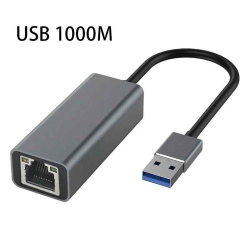 Adaptateur Ethernet USB Type C vers RJ45,carte rseau,cble Internet LAN 100/1000Mbps,MacPle,PC Windows XP 7,8,10 - Type USB 1000M #A